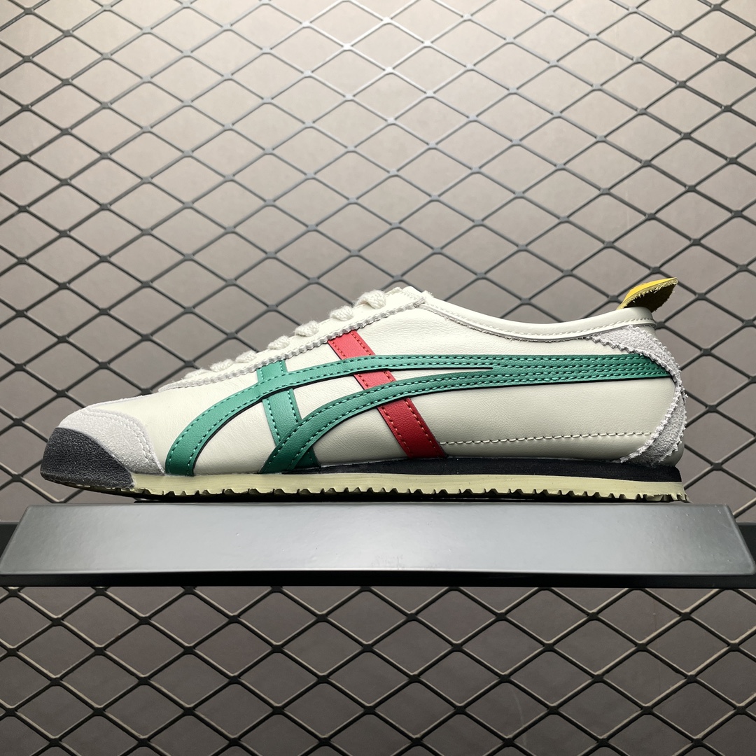 Onitsuka Tiger Mexico 66 Birch Green Red Yellow（1183C102-201）