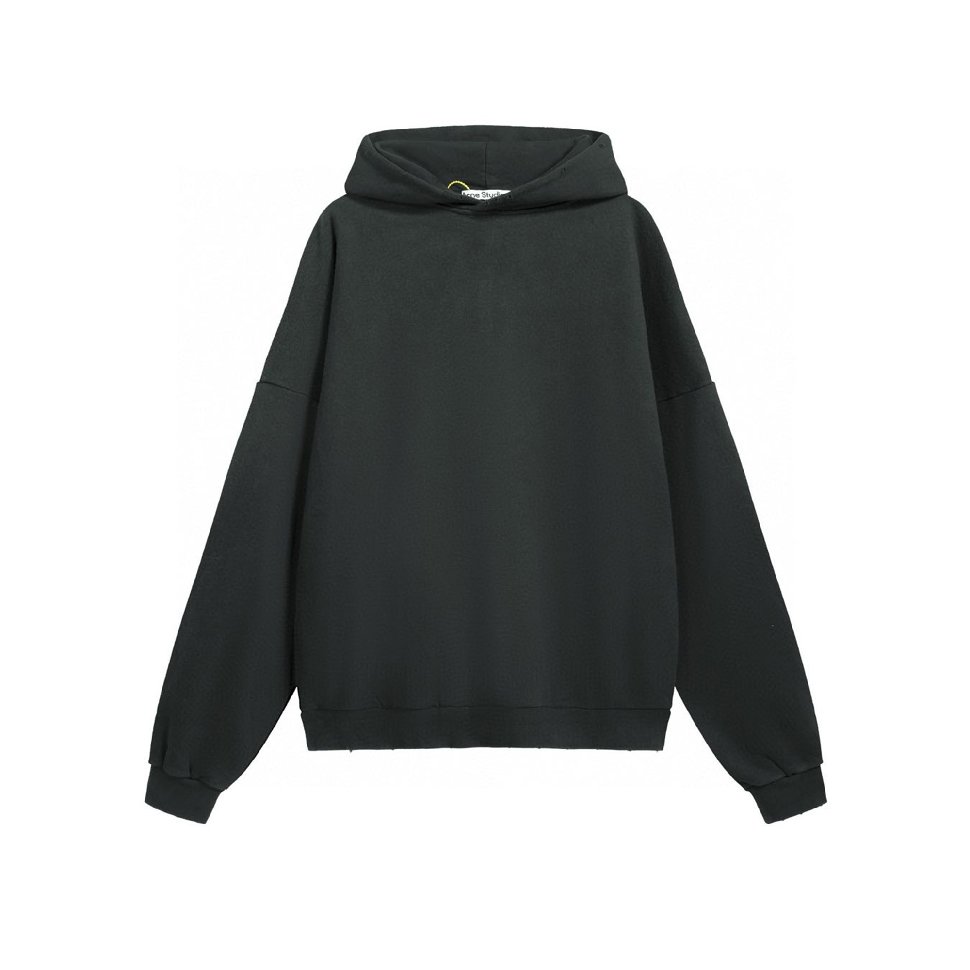 ACNE STUDIOS Men's Back Logo Garment Dyed Hood (CI0136900）
