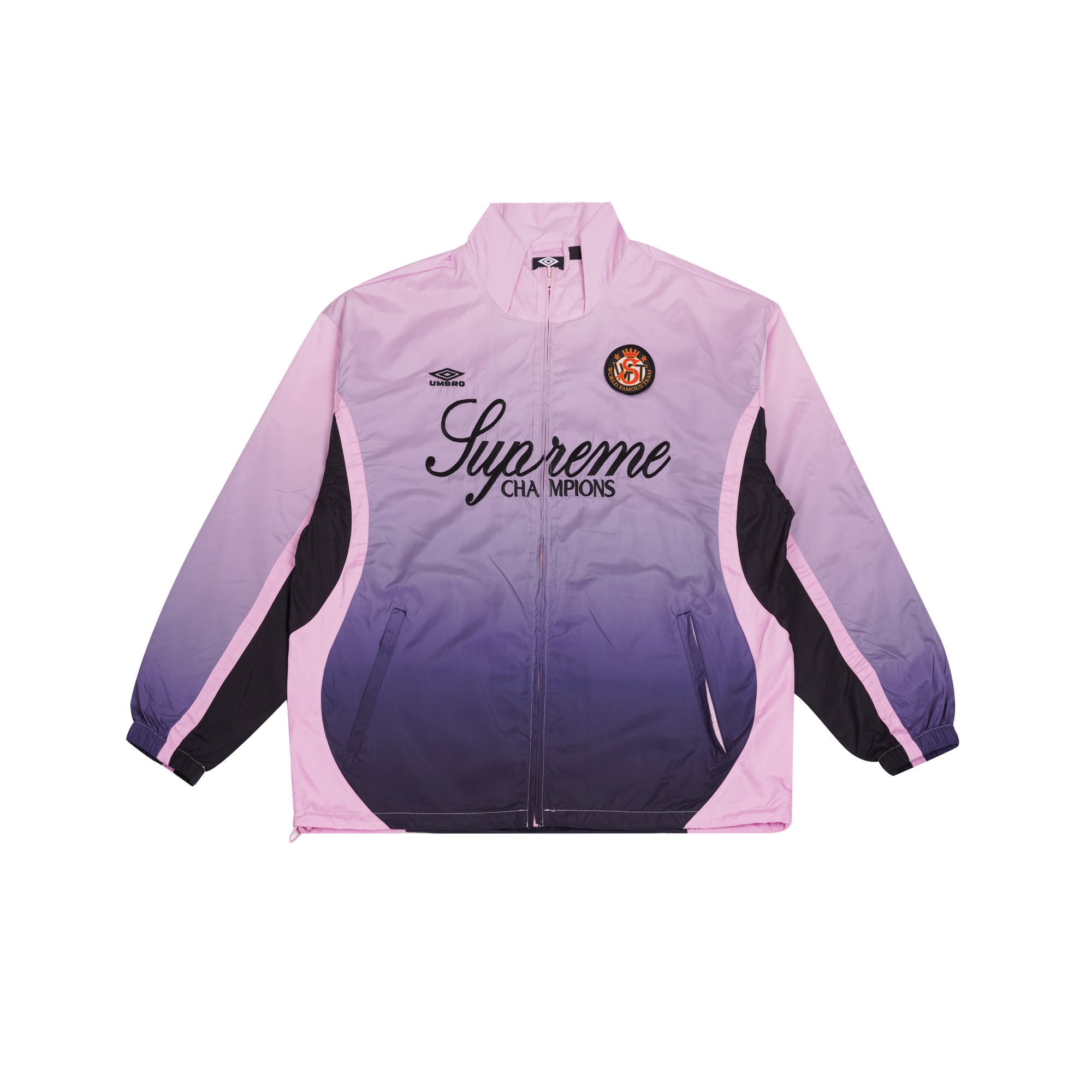 Supreme x Umbro Gradient Track Jacket "Black"（SUP-FW25-026）