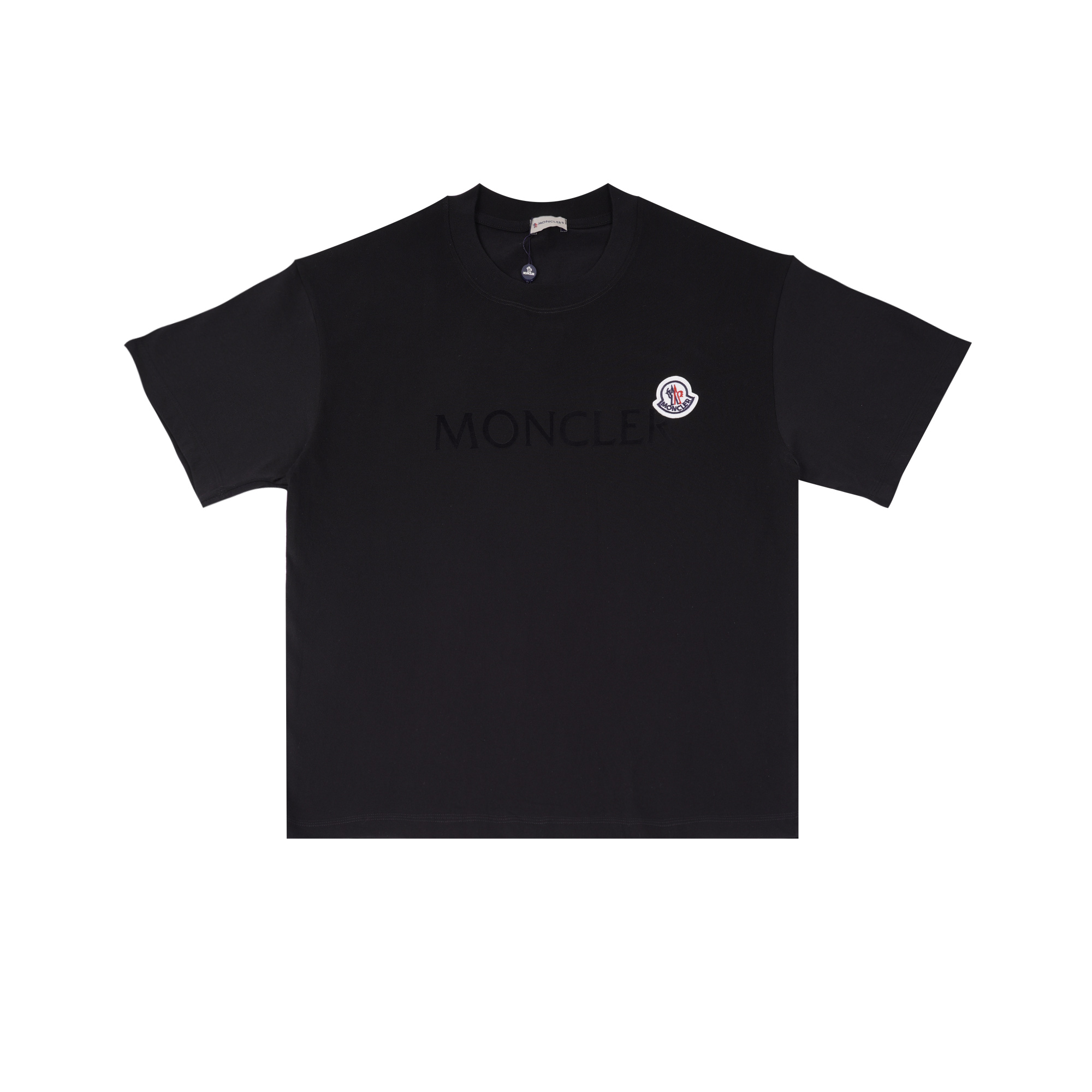 Moncler Flocked Logo Cotton T-Shirt（J20918C000248390T778）