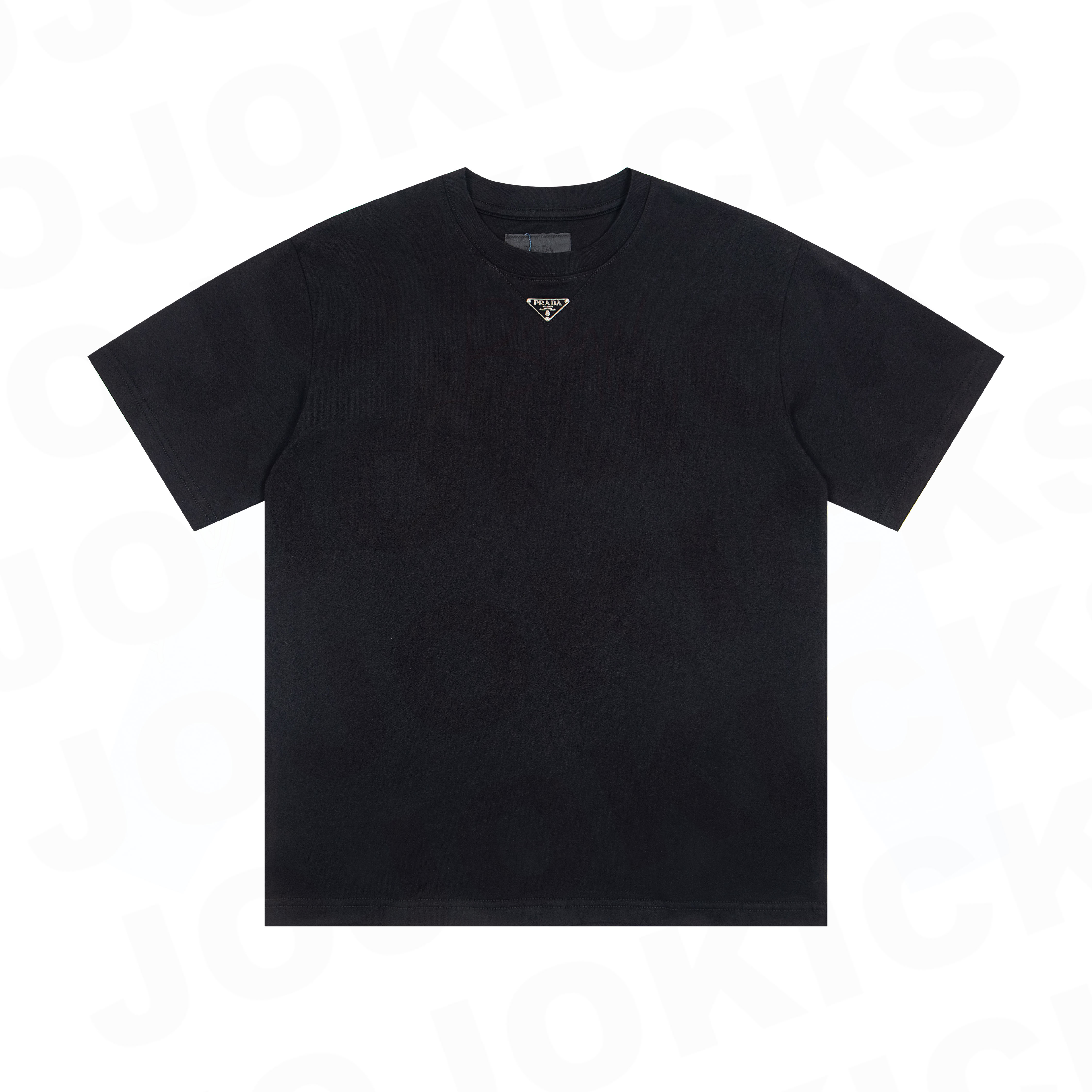 PRADA Cotton short sleeve T-shirt  (POIZON240514148）