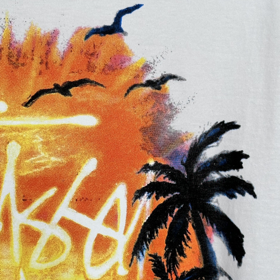 Stussy Sunset Tee "white"（1905062-1）