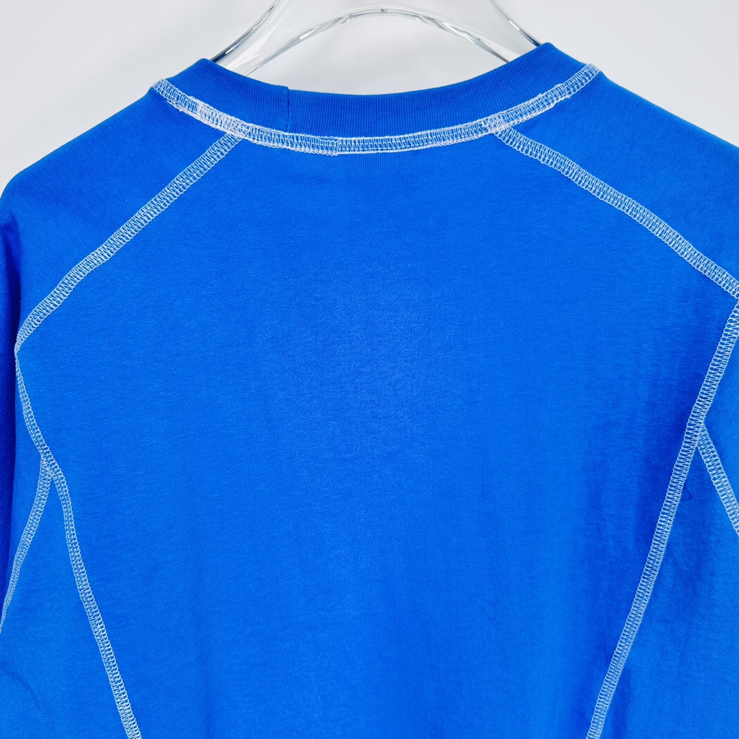 Stüssy Wave Short Sleeve Crew 'Blue'（1140348）