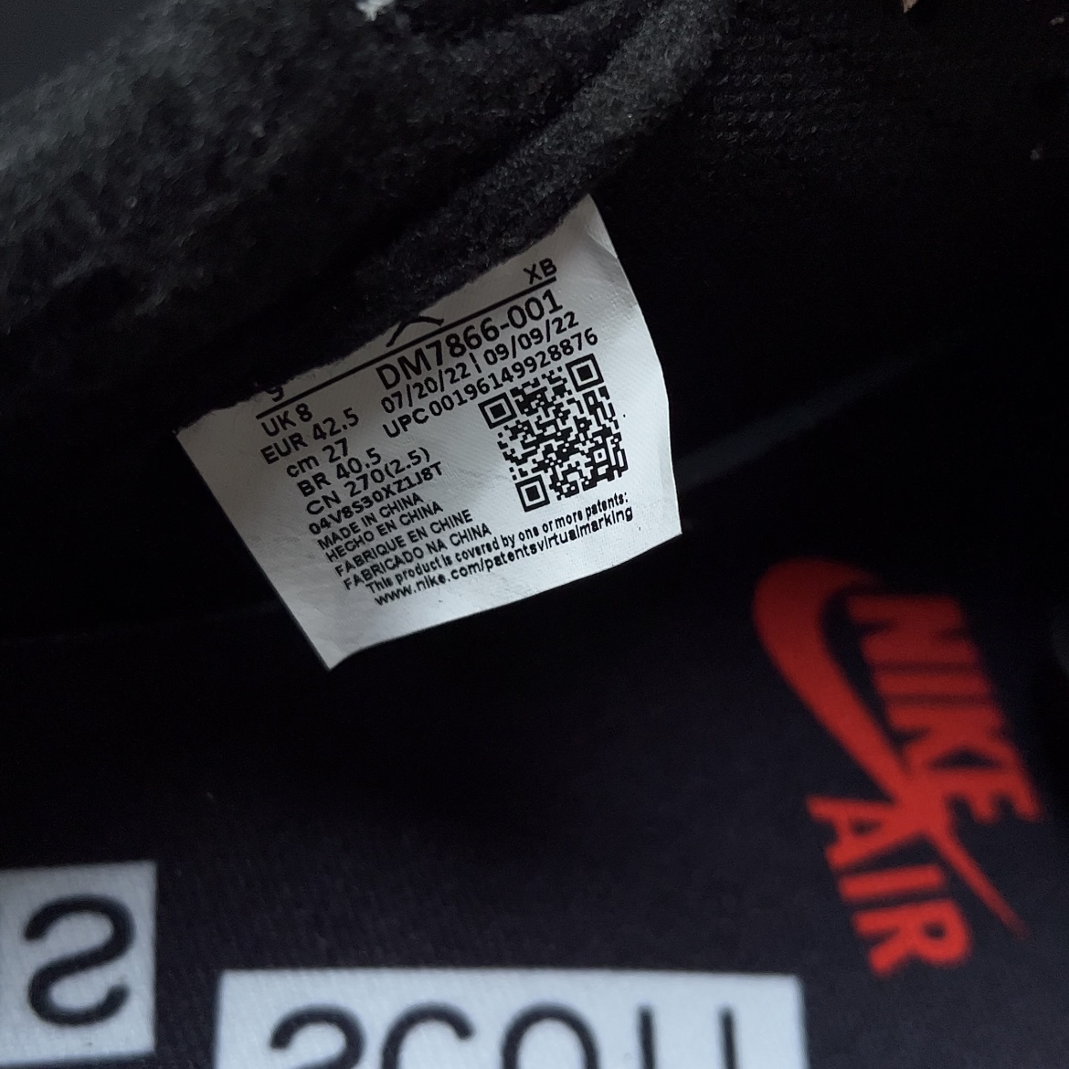 Travis Scott × Nike Air Jordan 1 Low OG SP "Black Phantom"(DM7866-001)