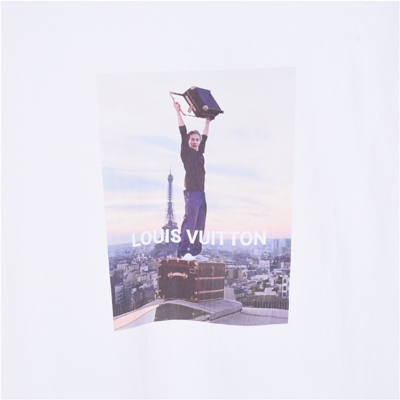 LouisVuitton Trolley suitcase T-shirt（103417）