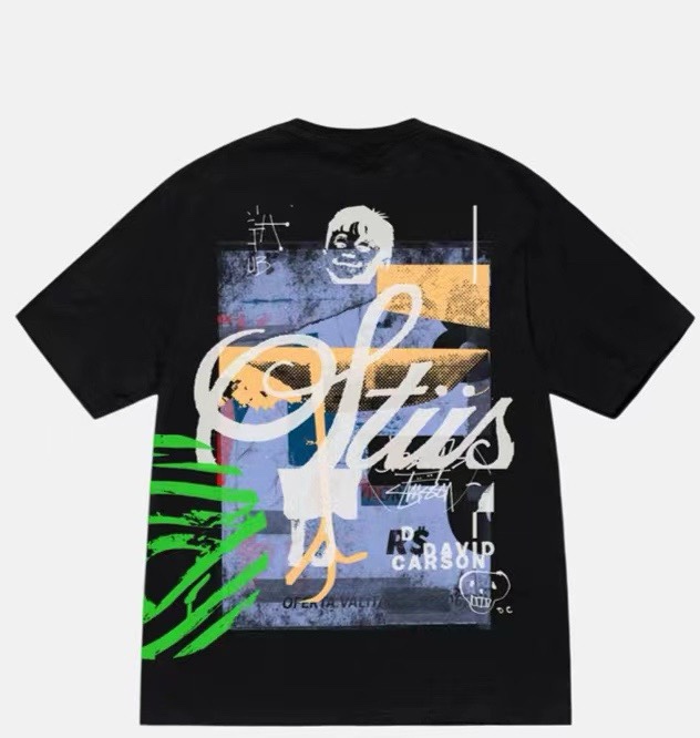 Stussy David Carson Dino Tee 'White'（3903910-1）