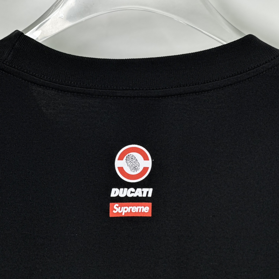 Supreme Ducati Bike Tee Black（SUP-SS24-279）