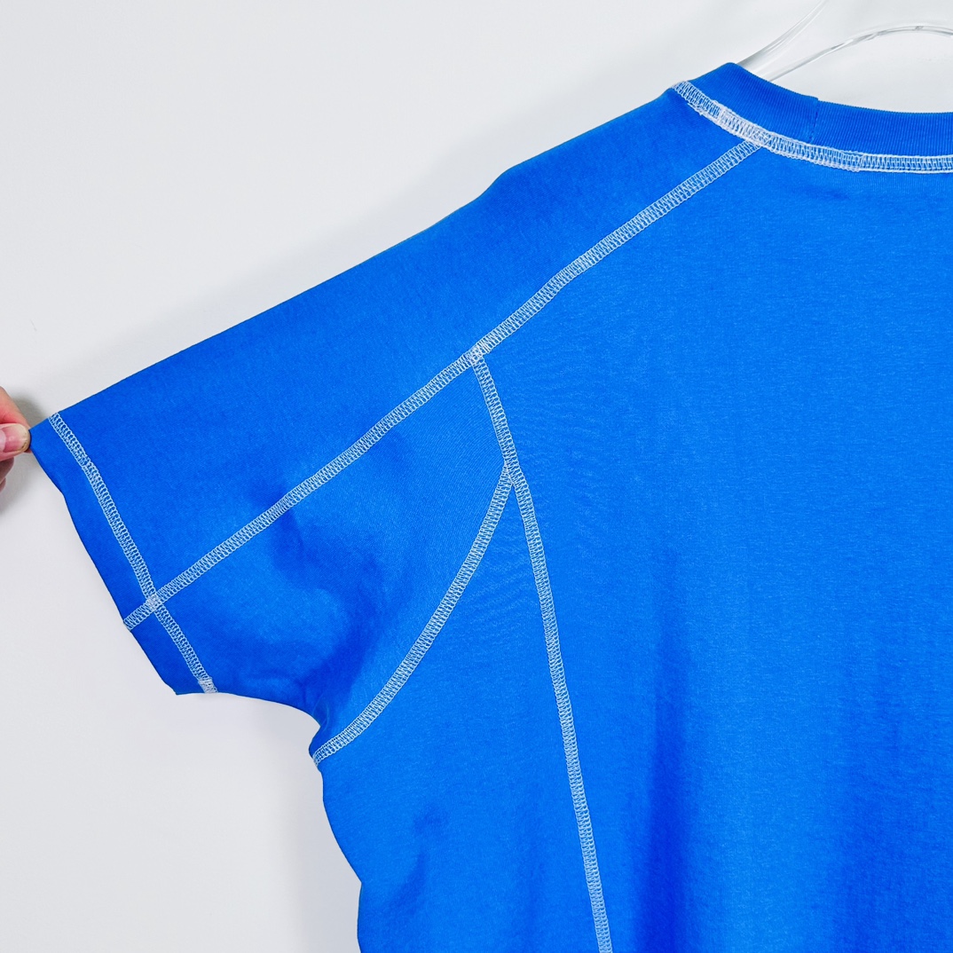 Stüssy Wave Short Sleeve Crew 'Blue'（1140348）