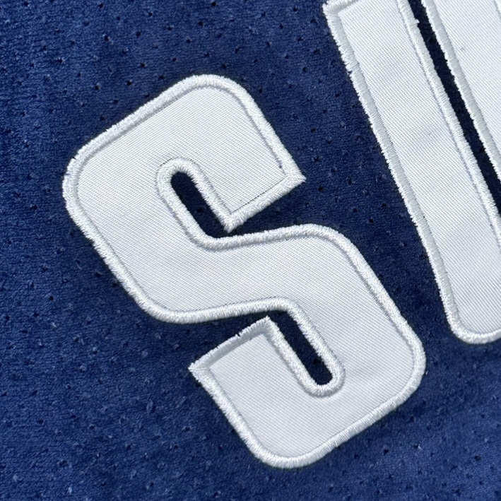 Supreme Ultrasuede Mesh Short "Navy"（SUP-SS24-281-2）