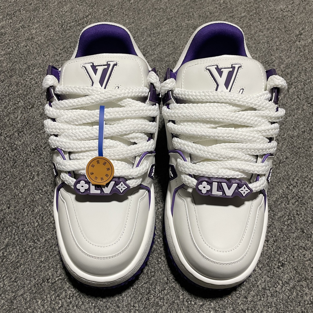 Louis Vuitton Trainer Maxi Line Sneakers LV(1ACPQ4)
