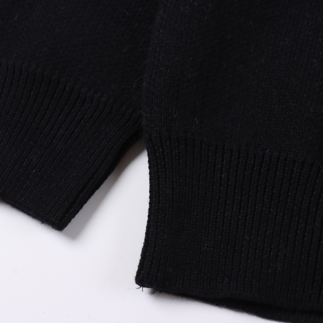 Stussy FW22 Logo graphic print knitted sweater（117152）