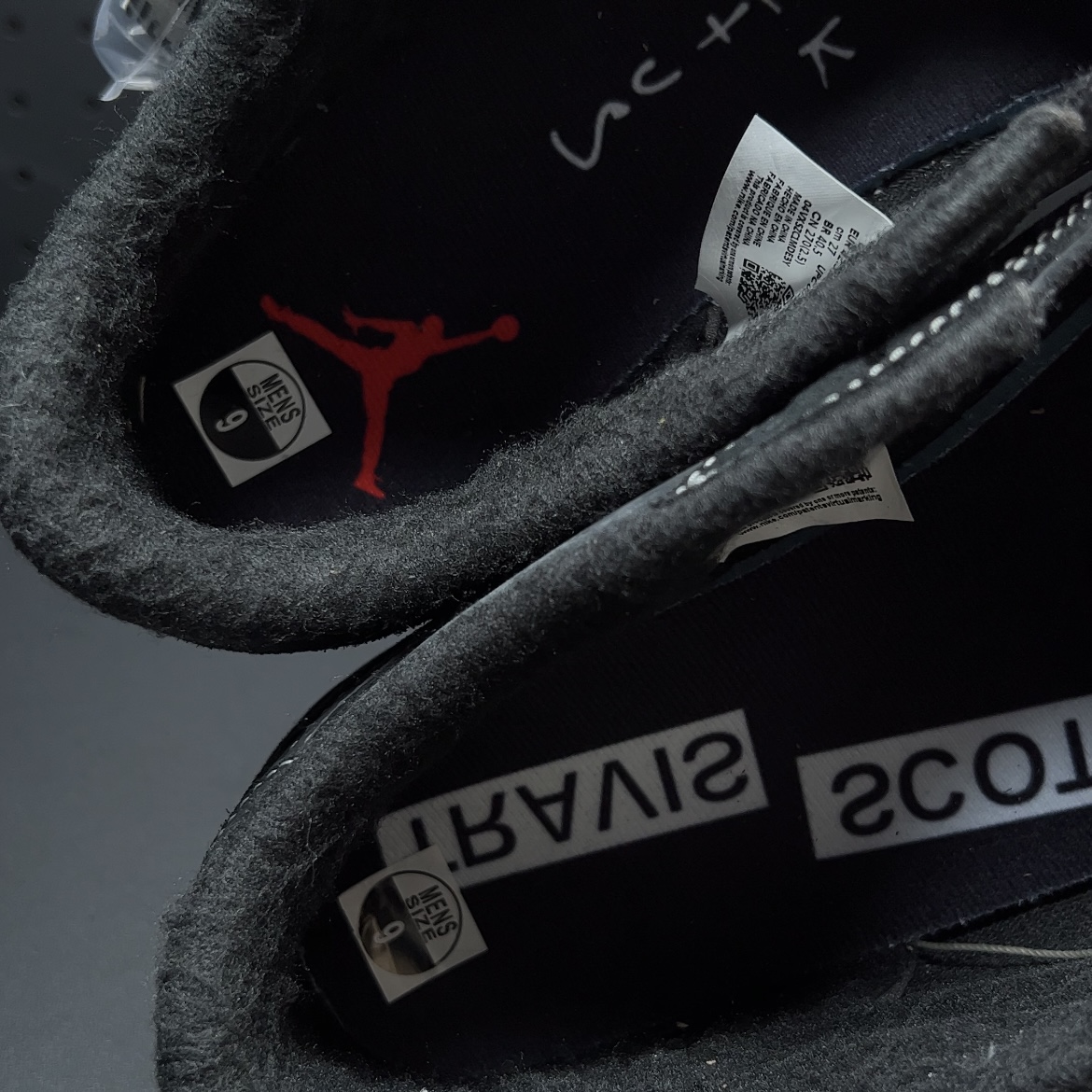 Travis Scott × Nike Air Jordan 1 Low OG SP "Black Phantom"(DM7866-001)