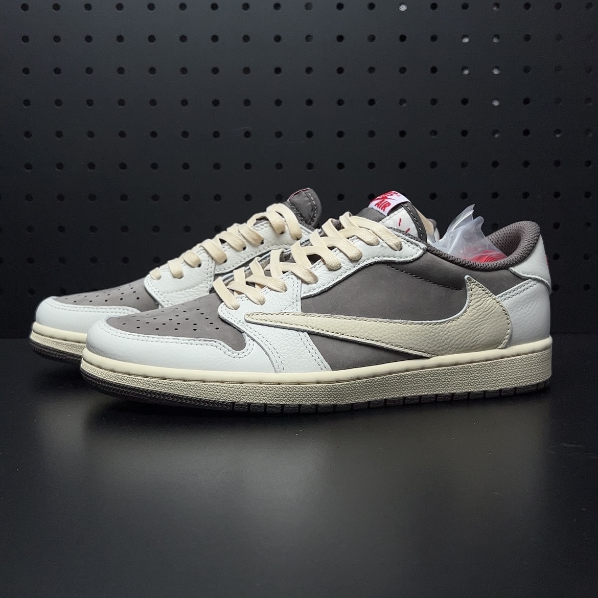 LJR】Travis Scott × Nike Air Jordan 1 Low OG SP LJR】Travis Scott × Nike Air Jordan 1 Low OG SP