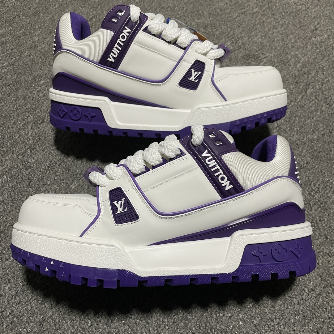 Louis Vuitton Trainer Maxi Line Sneakers LV(1ACPQ4)
