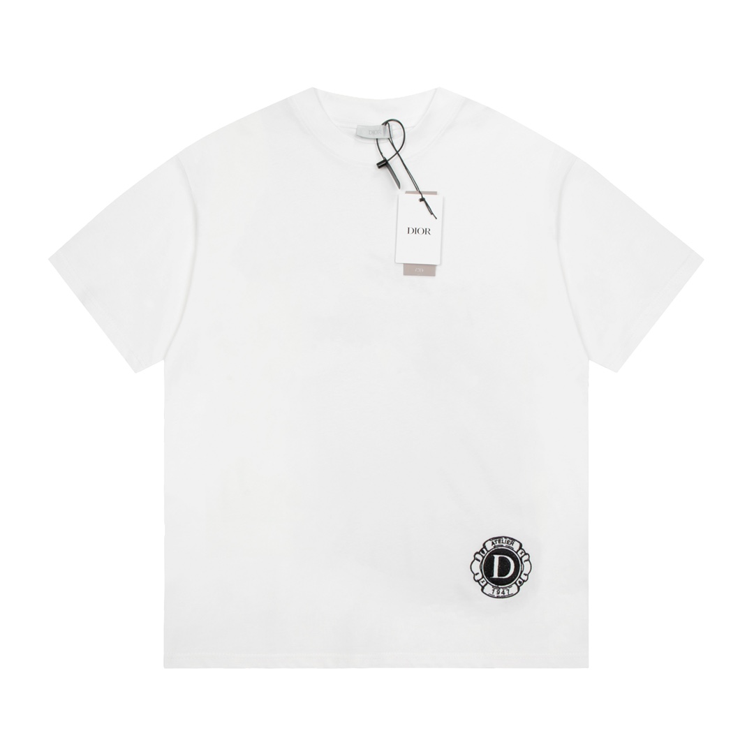 DIOR letter T-shirt “white”（123582）