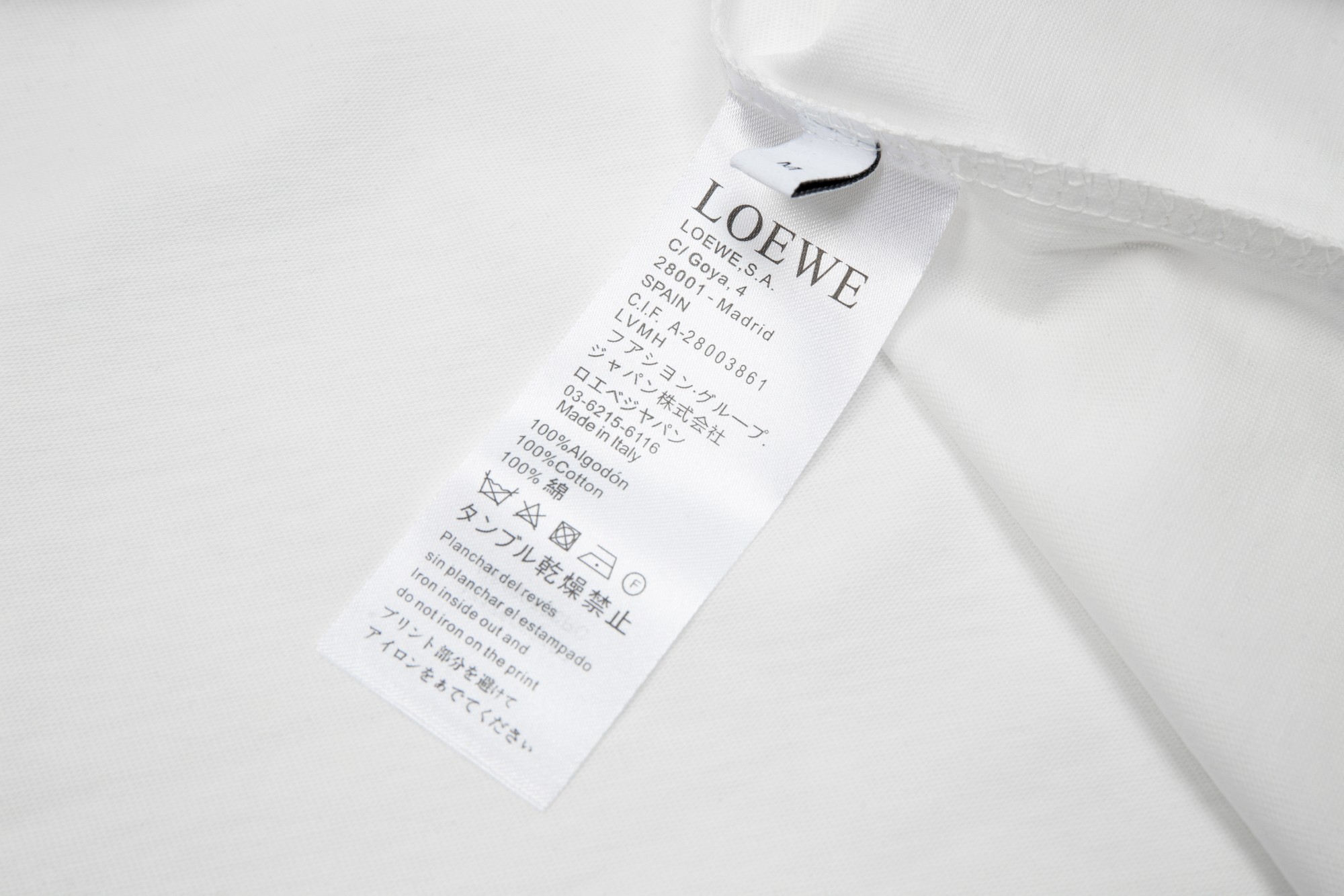 LOEWE printed T-shirt（123598）