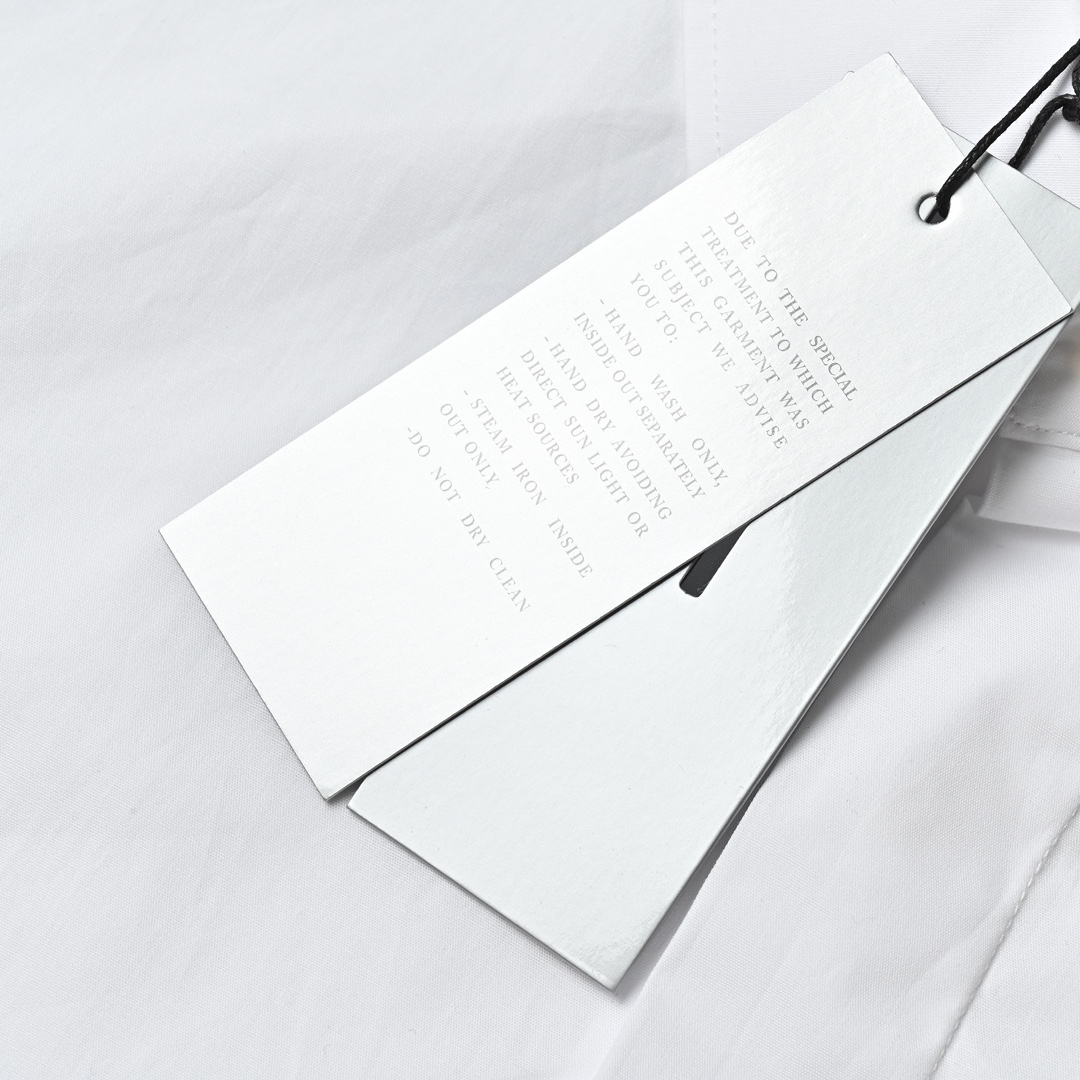 Dior 23SS Cotton Shirt 39 Men's White（123640）