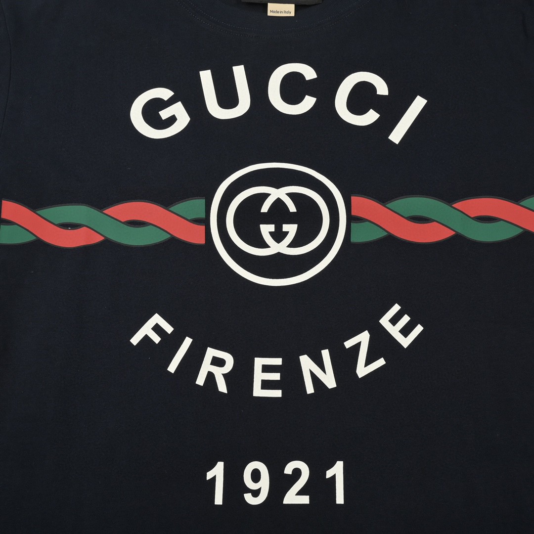 Gucci camiseta Gucci Firenze 1921（123654）