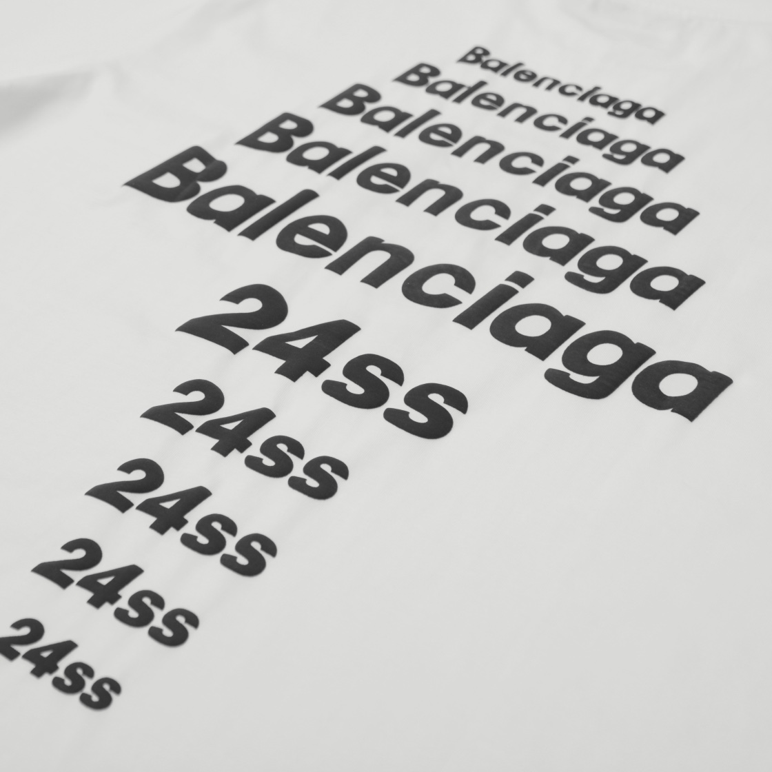 balenciaga printed t-T-shirt（124283）