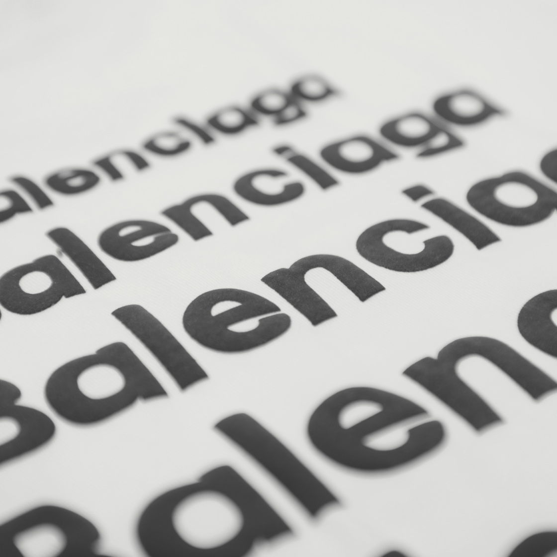 balenciaga printed t-T-shirt（124283）