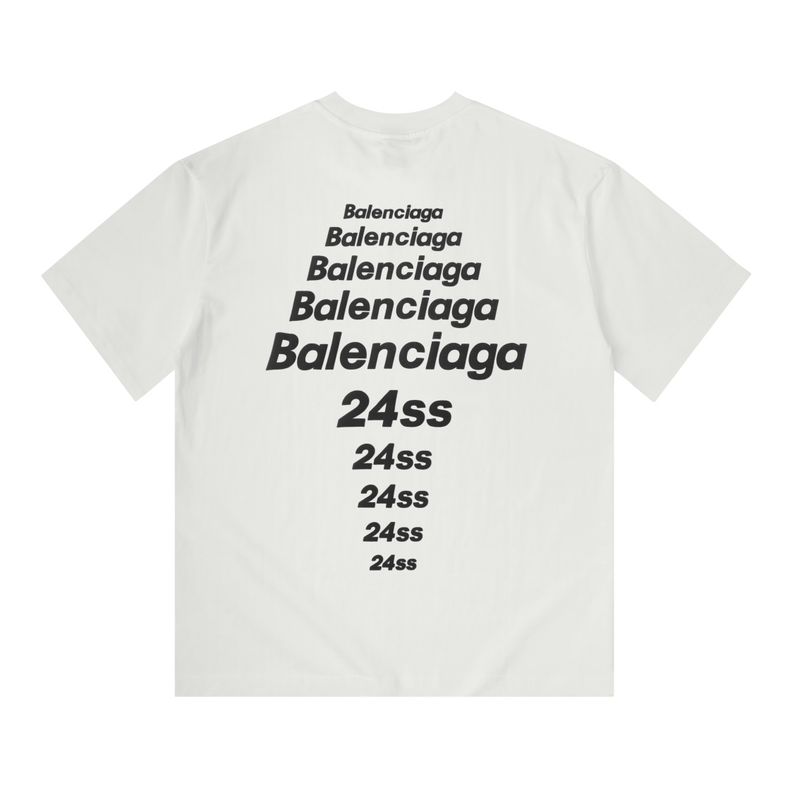 balenciaga printed t-T-shirt（124283）