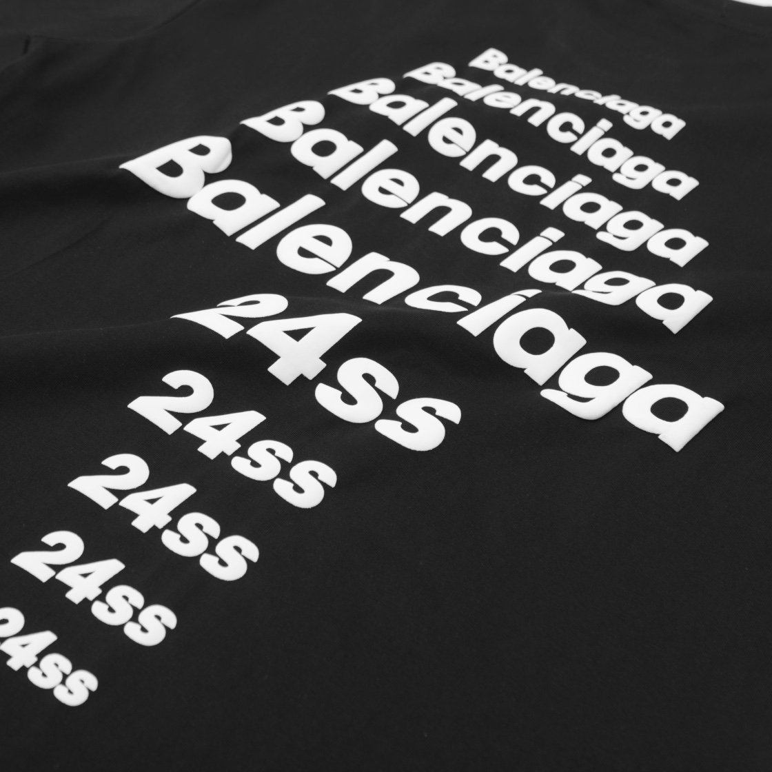 balenciaga printed t-T-shirt（124285）