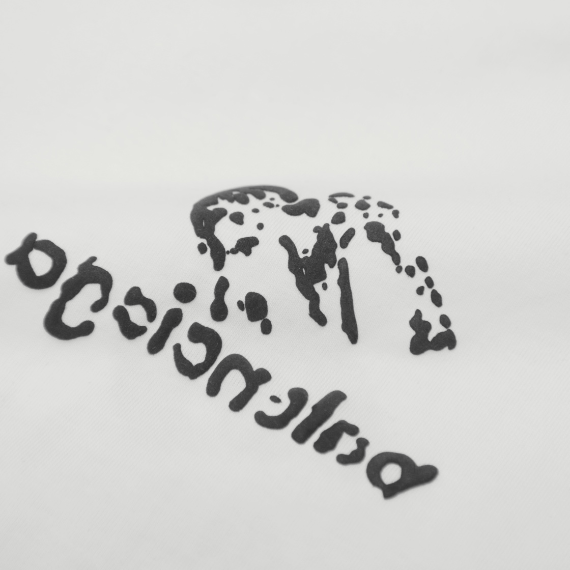 balenciaga printed t-sleeve（124303）