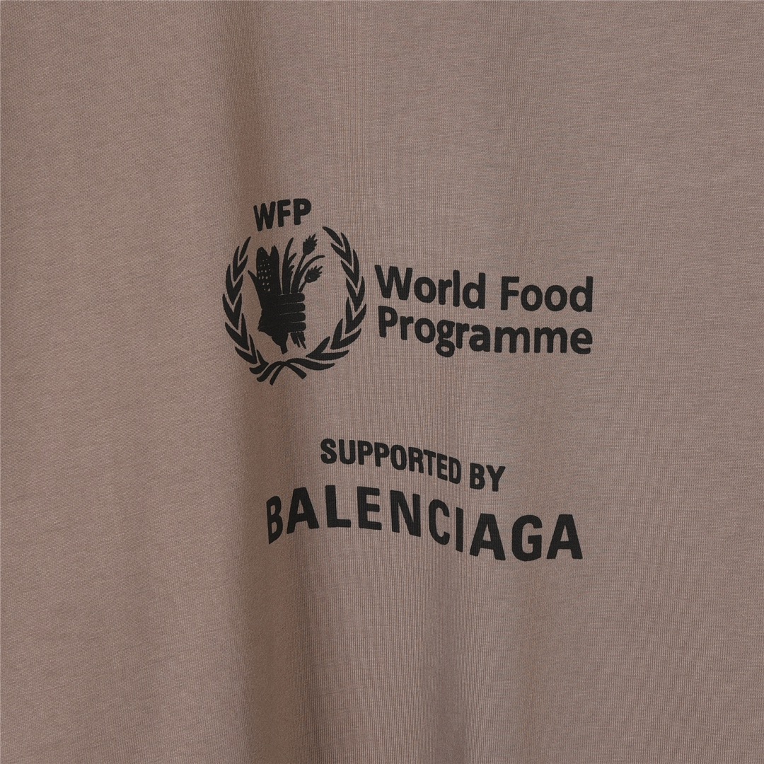 balenciaga world food programme t-shirt（124373）