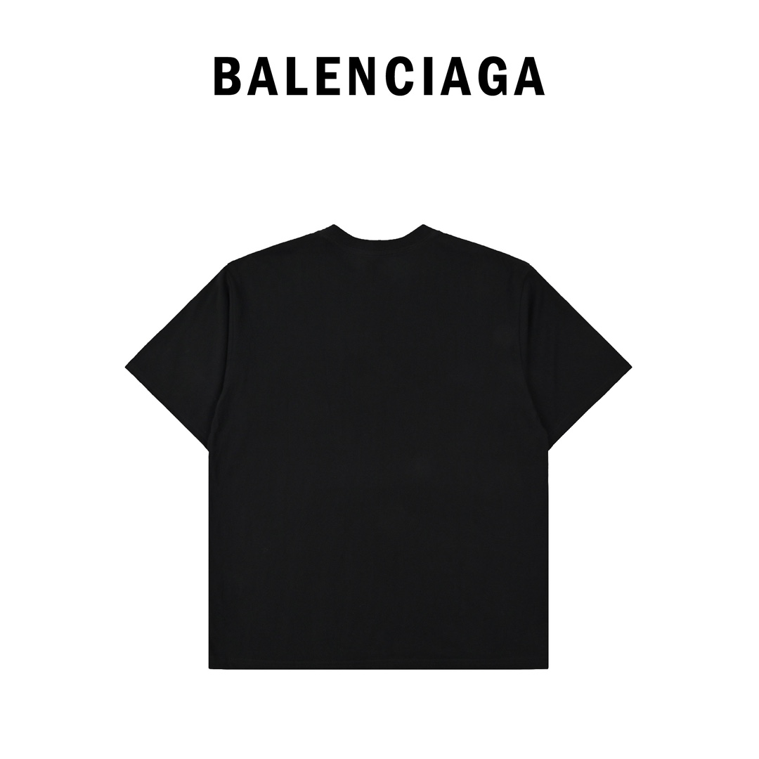 Balenciaga Manuscript graffiti style T-shirt（124450）