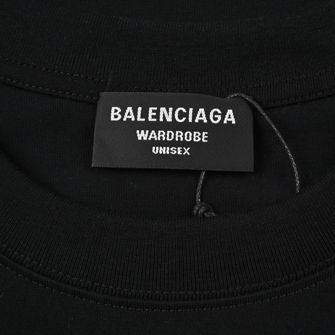 Balenciaga Manuscript graffiti style T-shirt（124450）