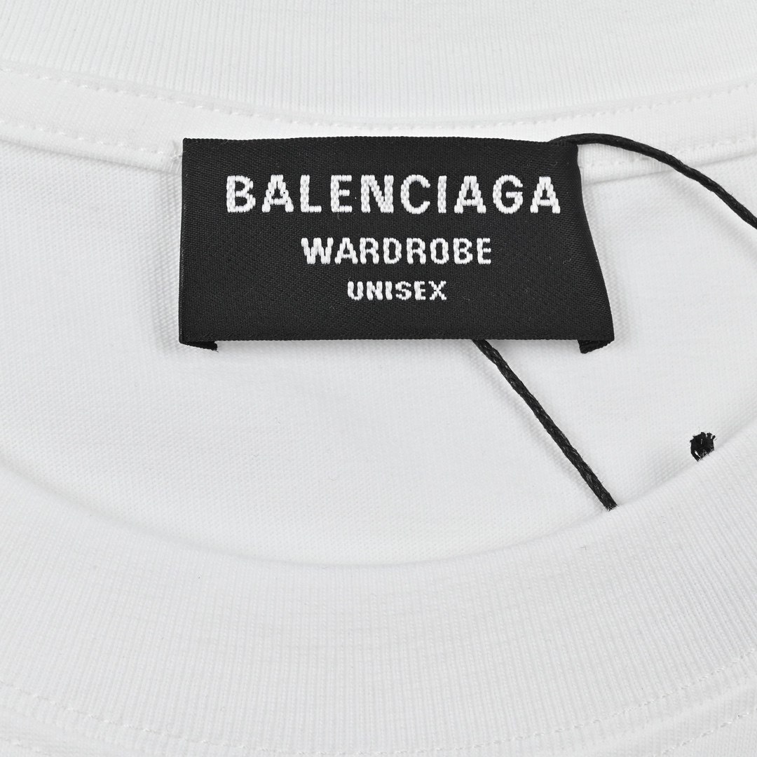 Balenciaga Manuscript graffiti style T-shirt（124452）