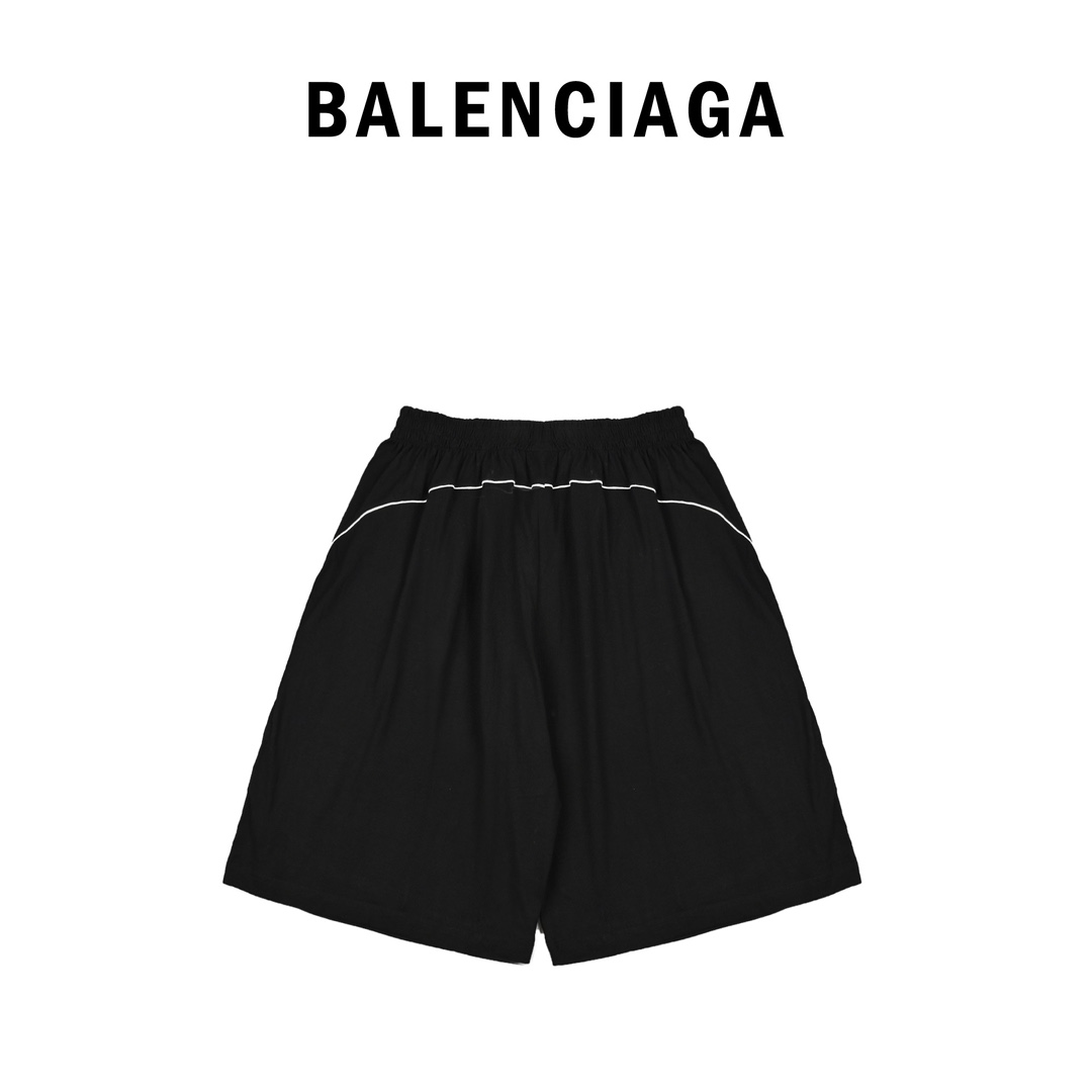 Balenciaga Soccer Series 2024 Uniform Shorts（124470）