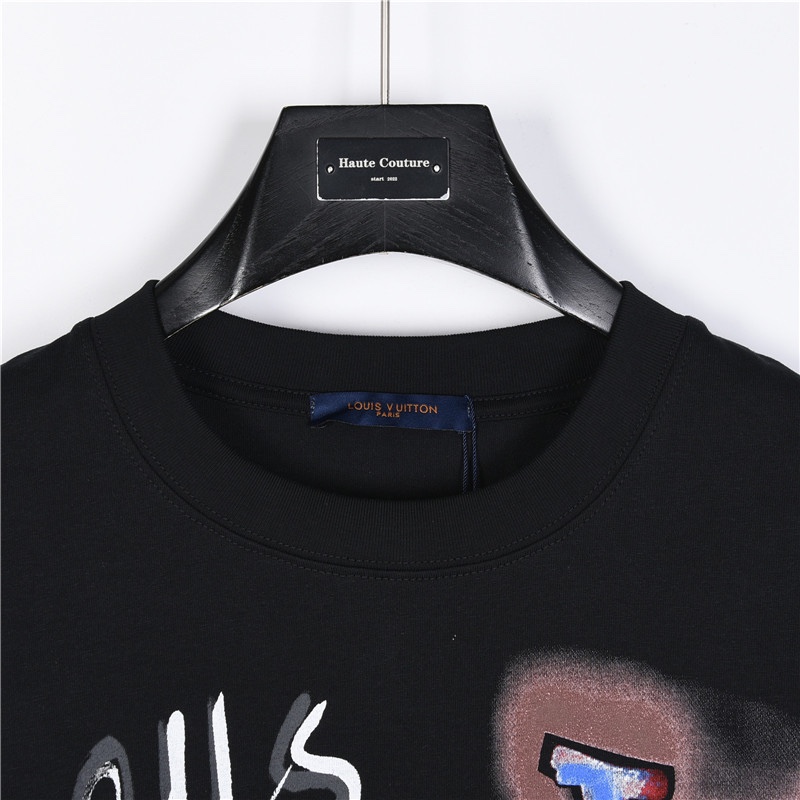 Louis Vuitton Printed T-Shirt Men's Top（124516）