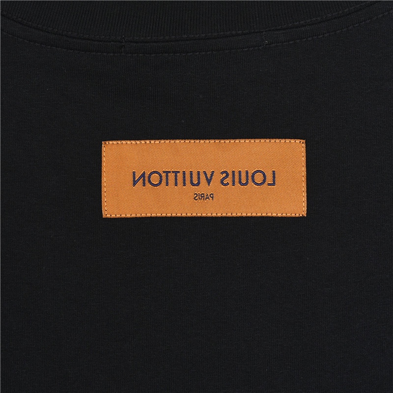 Louis Vuitton Printed T-Shirt Men's Top（124516）