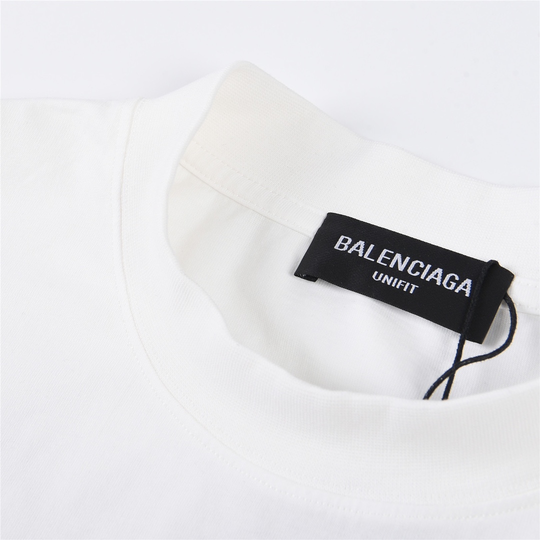BALENCIAGA DIY METAL Large Fit T-shirt（124664）