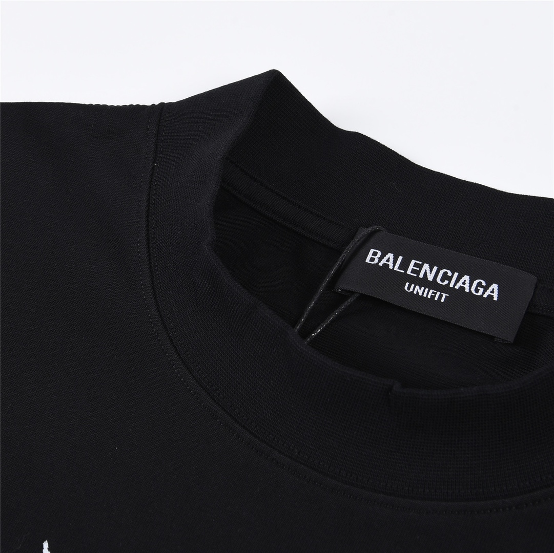 BALENCIAGA DIY METAL Large Fit T-shirt（124666）