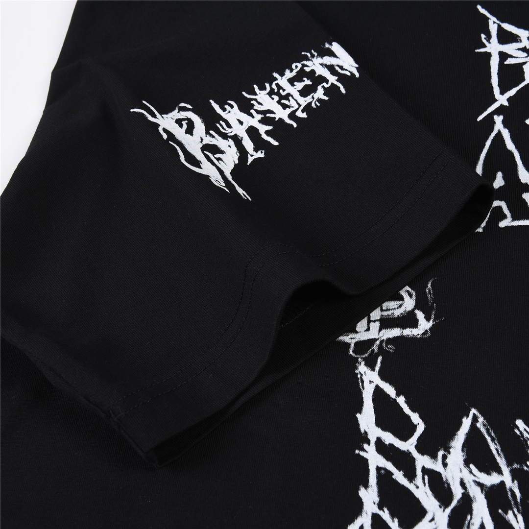 BALENCIAGA DIY METAL Large Fit T-shirt（124666）