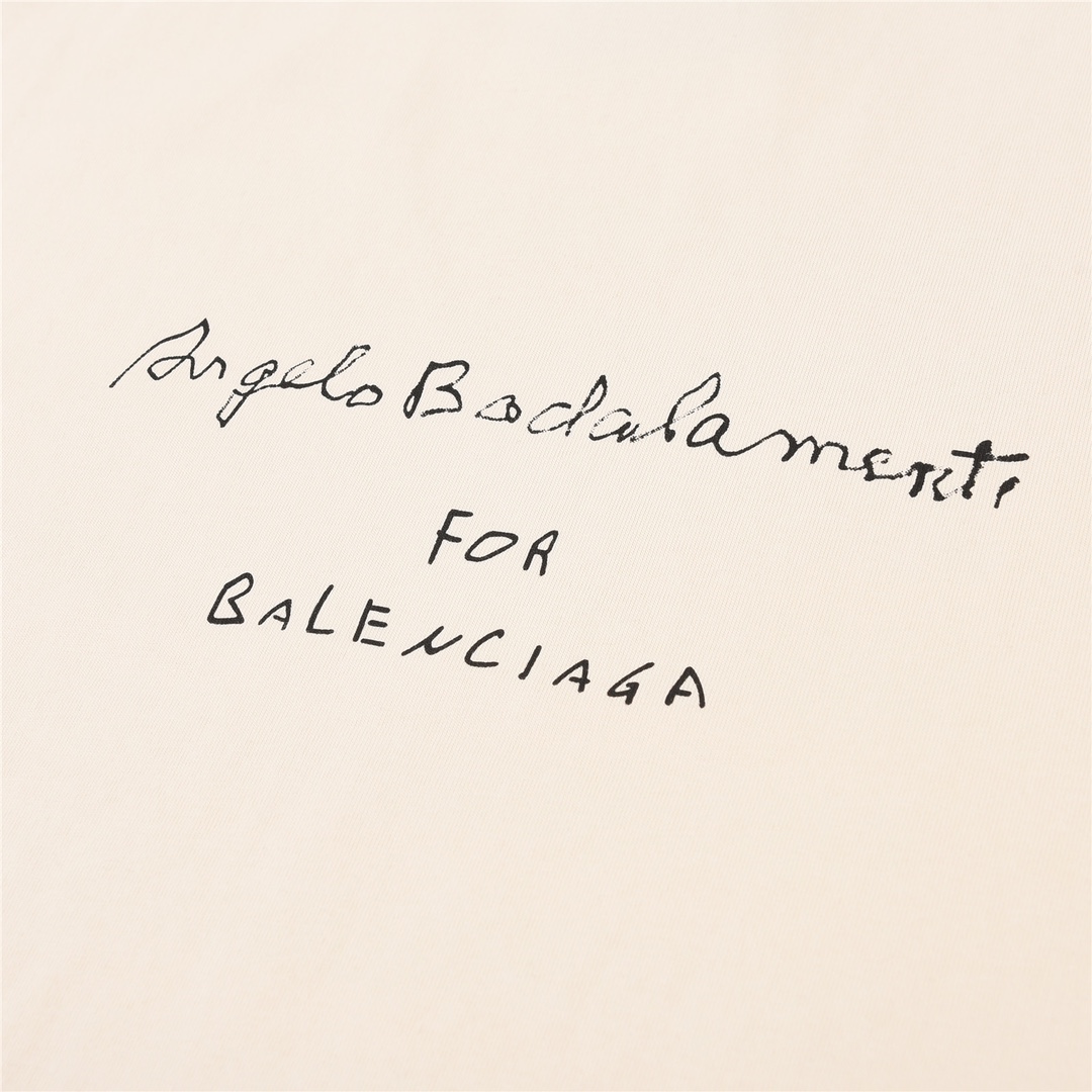 BALENCIAGA printed t-sleeve（124668）