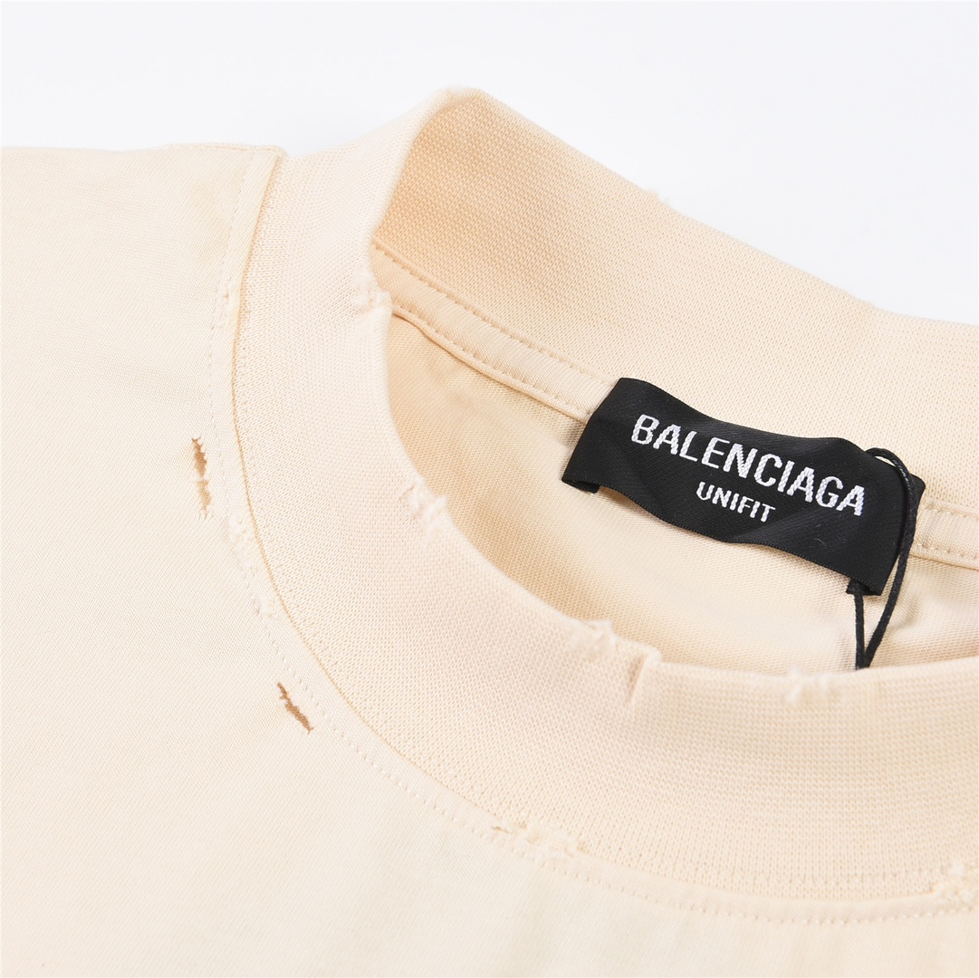 BALENCIAGA printed t-sleeve（124668）