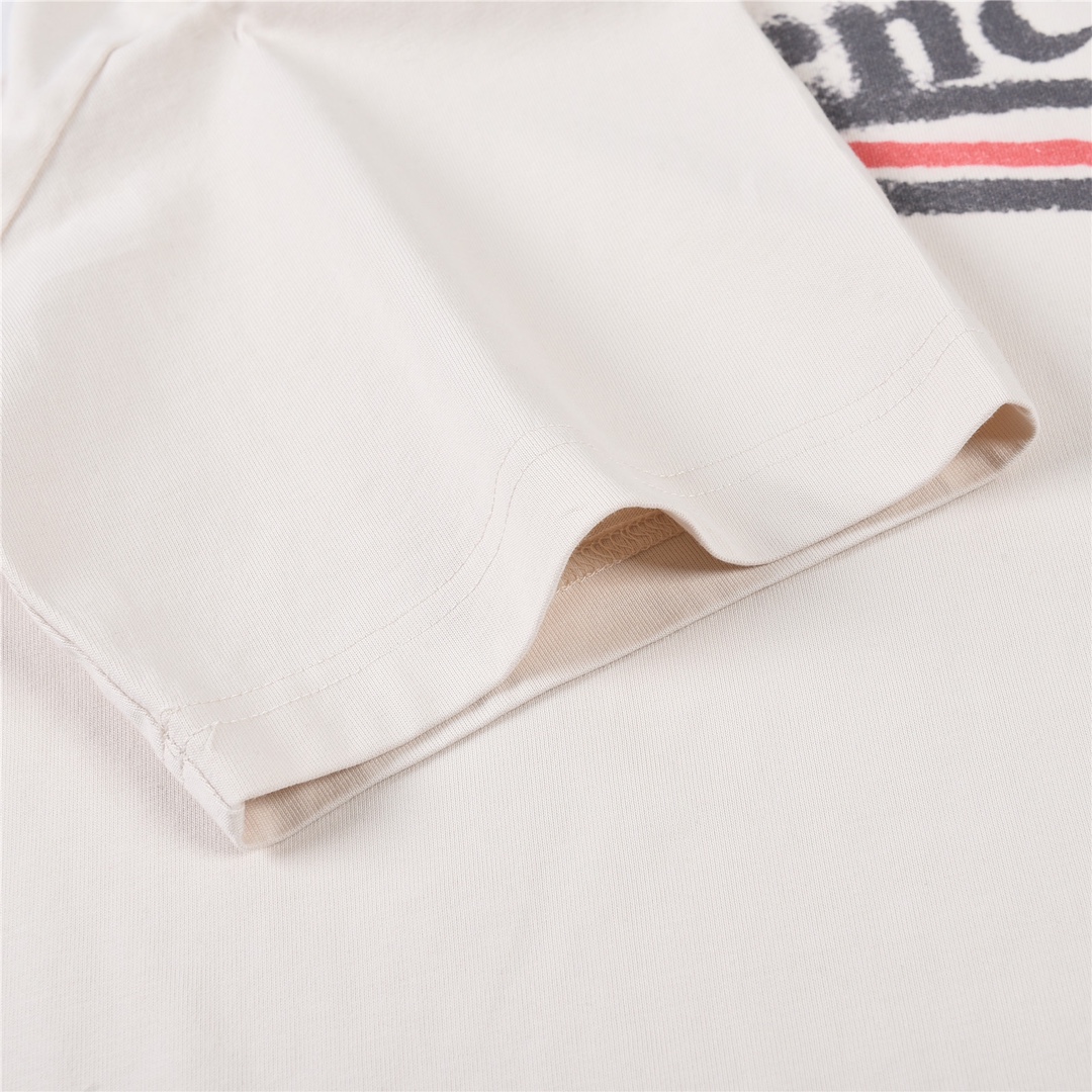 BALENCIAGA POLITICAL CAMPAIGN logo T-shirt（124670）