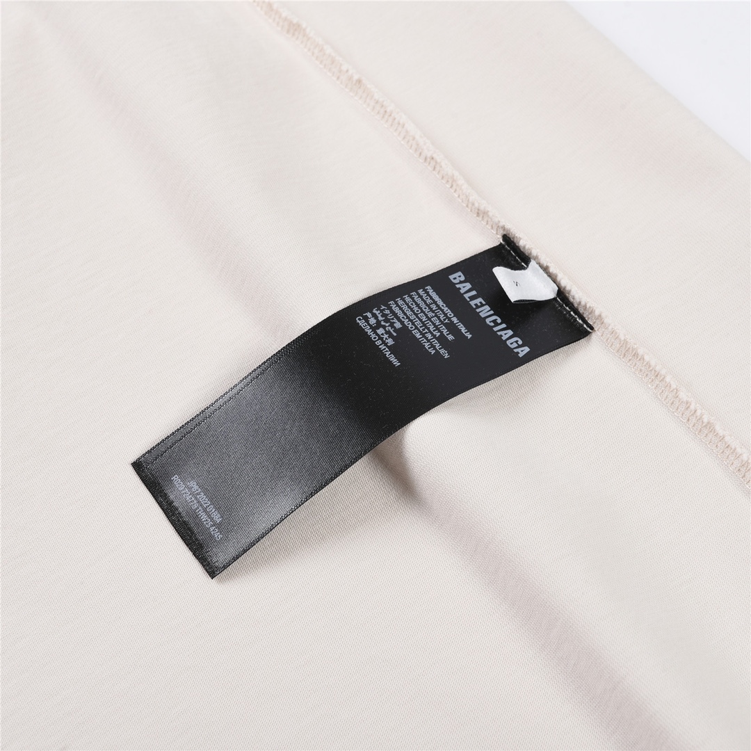 BALENCIAGA POLITICAL CAMPAIGN logo T-shirt（124670）