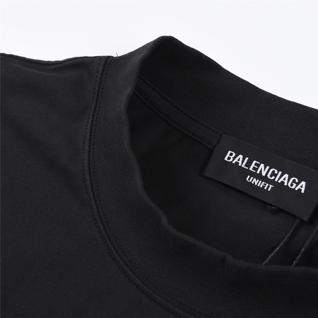BALENCIAGA POLITICAL CAMPAIGN logo T-shirt（124672）