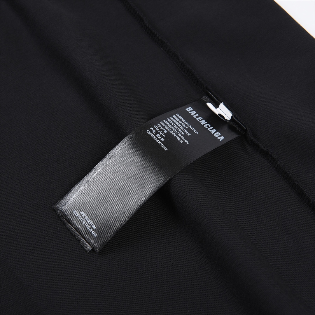 BALENCIAGA POLITICAL CAMPAIGN logo T-shirt（124672）