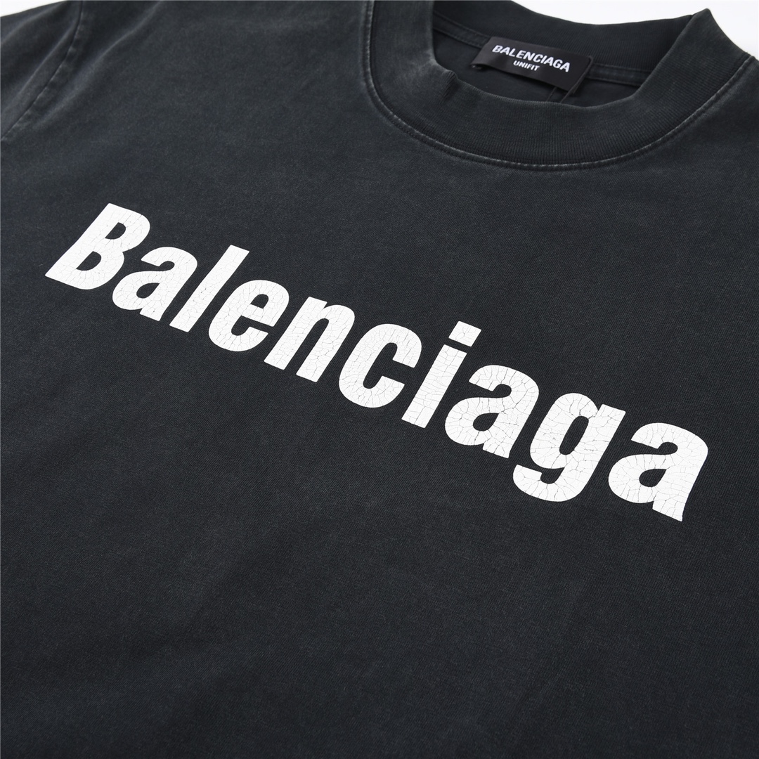 BALENCIAGA printed t-sleeve（124674）