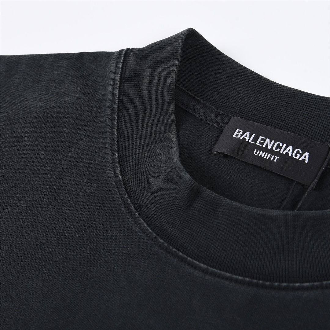 BALENCIAGA printed t-sleeve（124674）