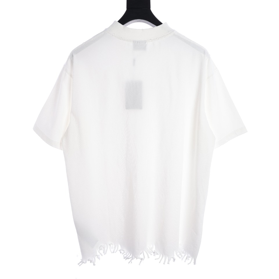balenciaga tassel embroidered T-shirt（124695）