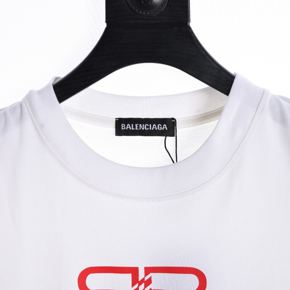 balenciaga Double B printed T-shirt（124697）