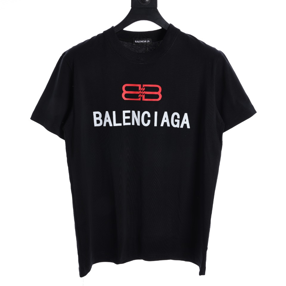 balenciaga Double B printed T-shirt（124699）