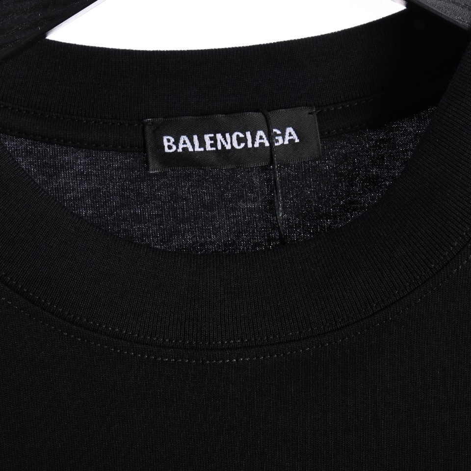 balenciaga Double B printed T-shirt（124699）