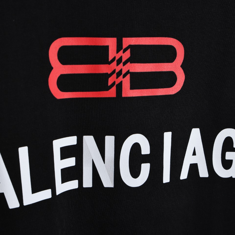 balenciaga Double B printed T-shirt（124699）